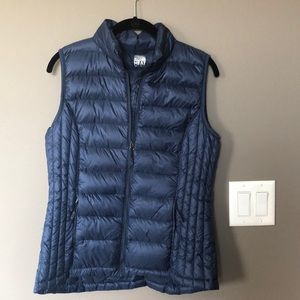 Navy blue vest